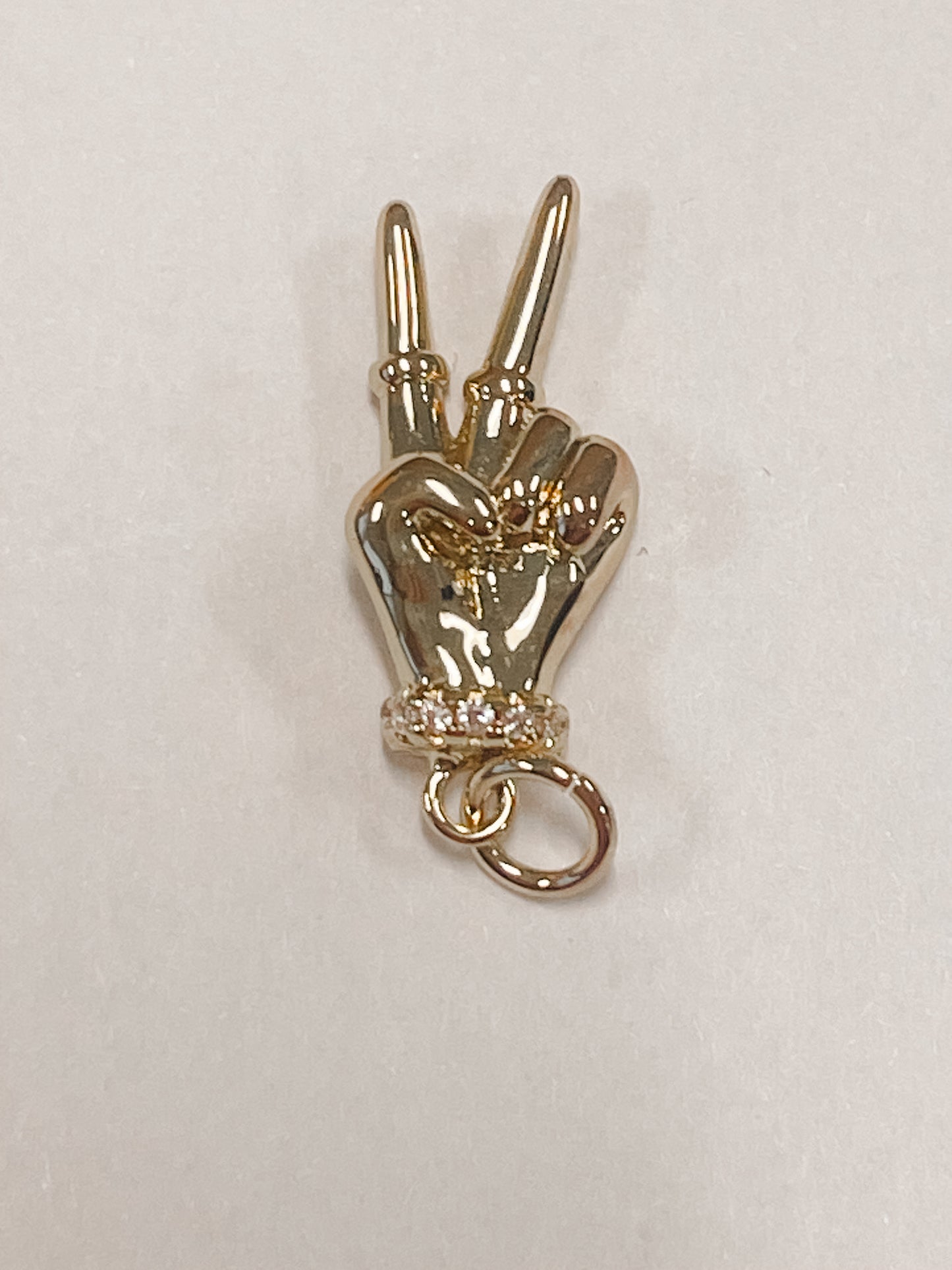 Peace Sign Charm