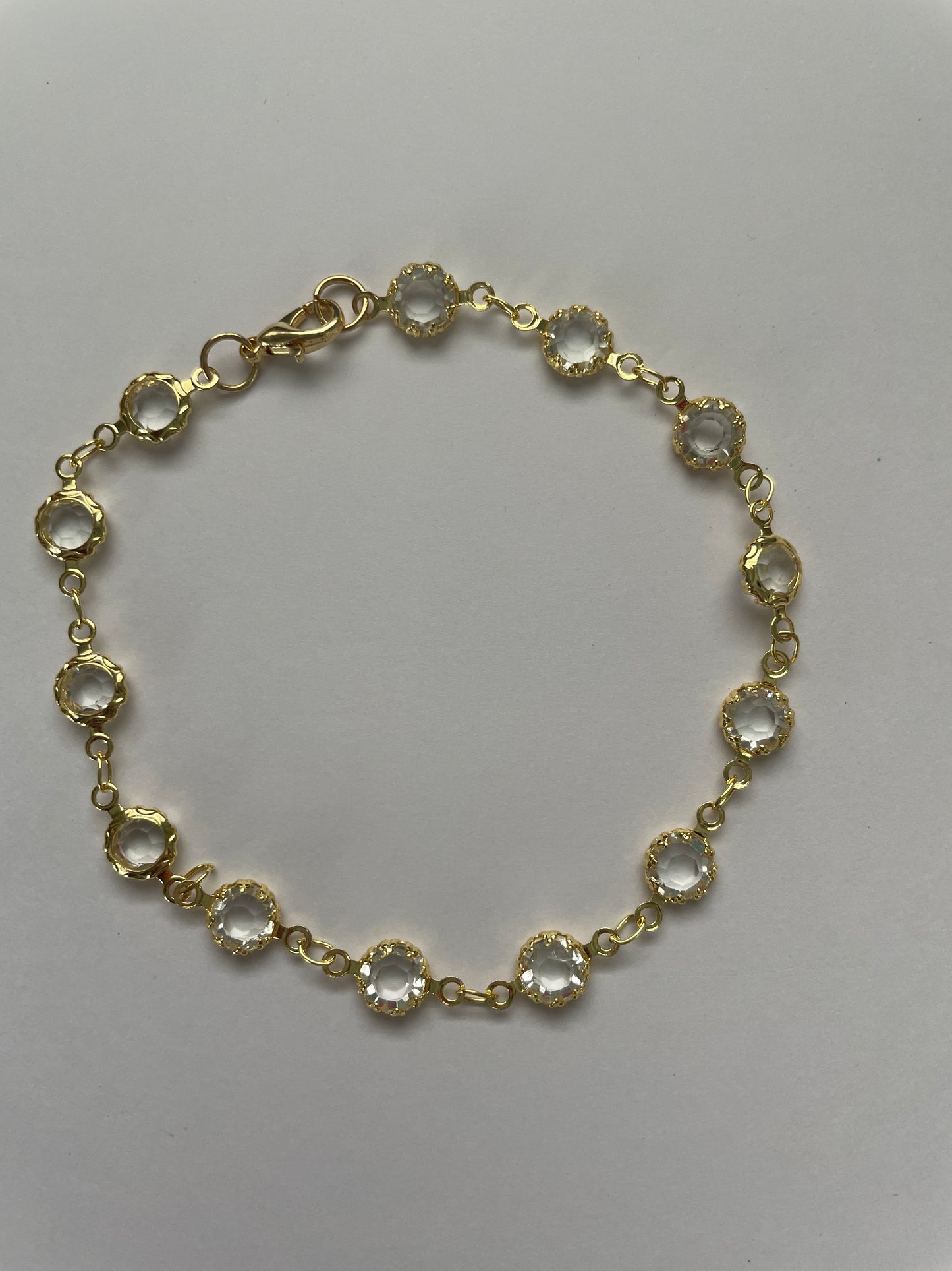Crystal Daisy Bracelet