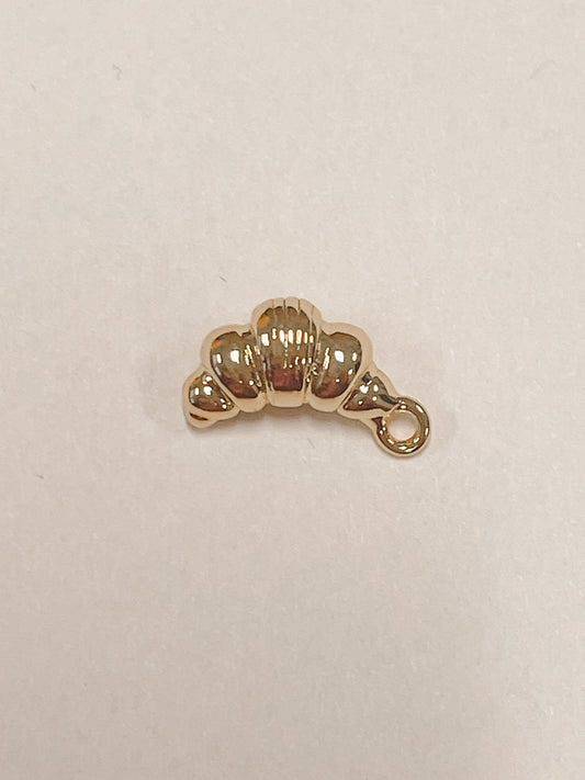 Gold Croissant Charm