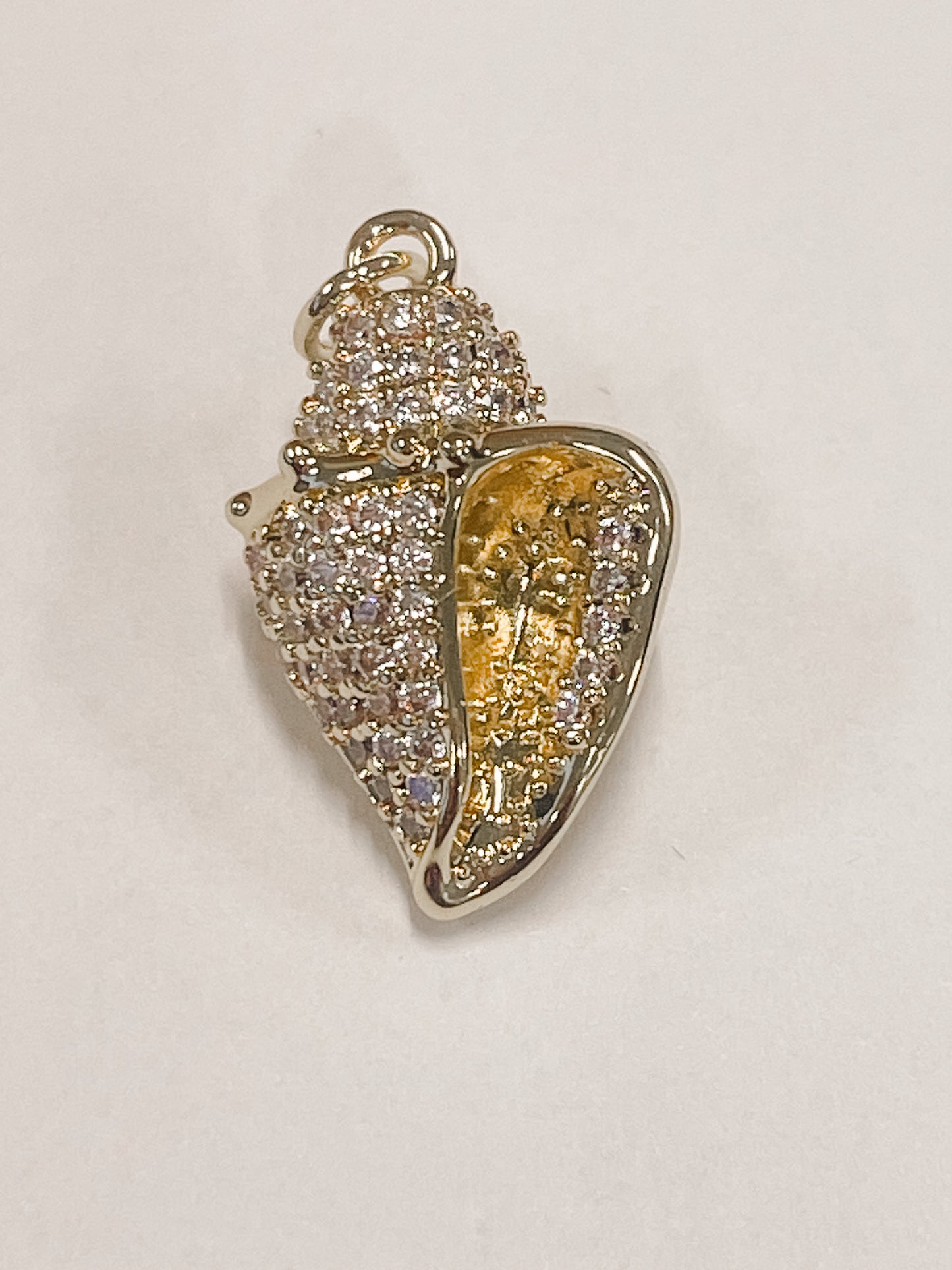 Bling Seashell Charm