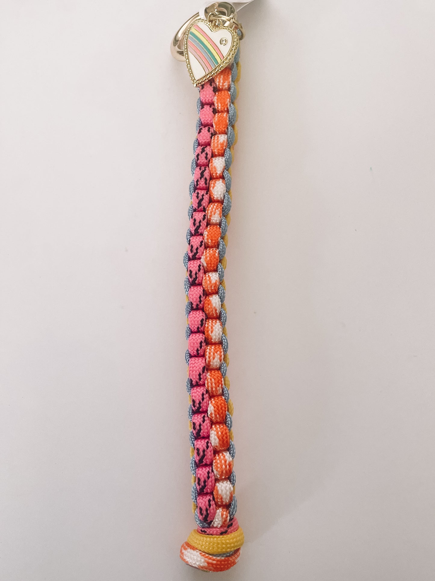 Handmade Paracord Lanyard with Charm