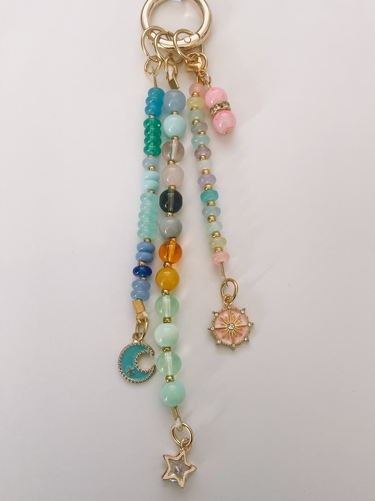 Pretty Pastel Bag Charm